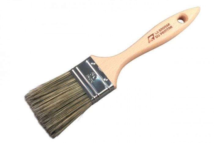 BROSSE PLATE spéciale LASURE