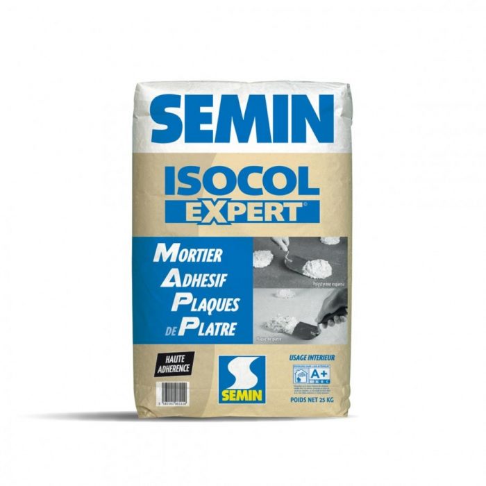MORTIER ADHÉSIF ISOCOL EXPERT 5kg