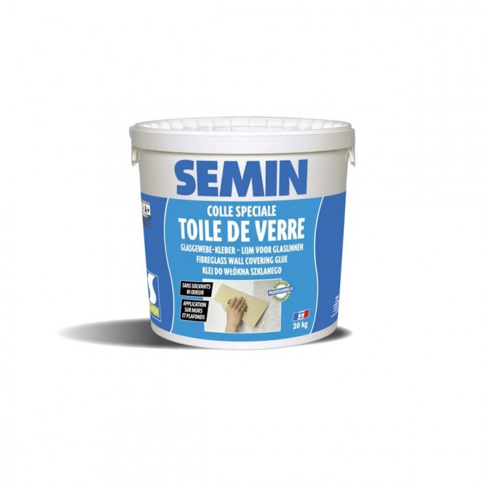 COLLE TOILE DE VERRE SEMIN 10kg